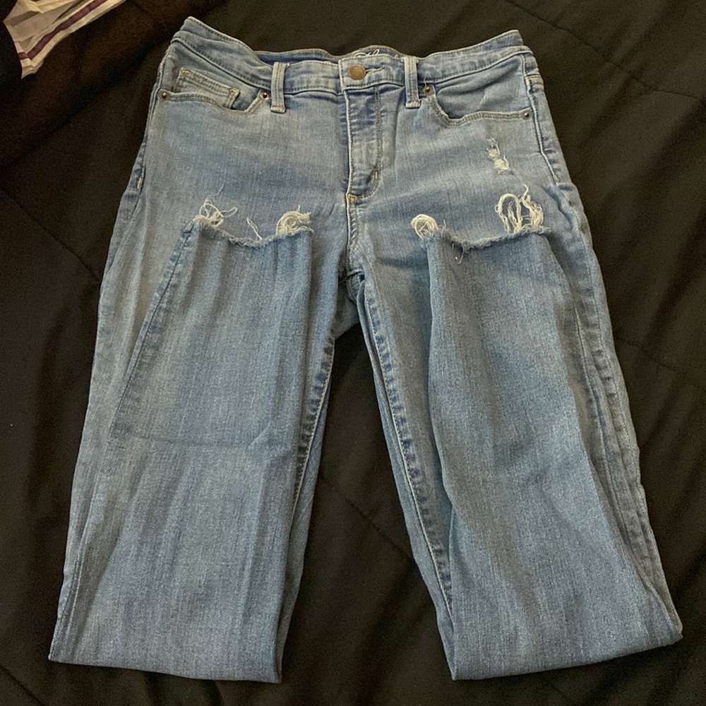 Light blue jeans